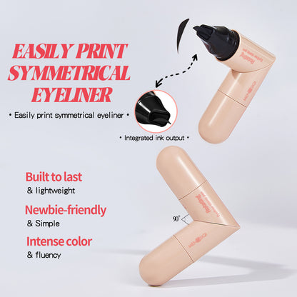 Integrated Eyeliner Stamp Pencils