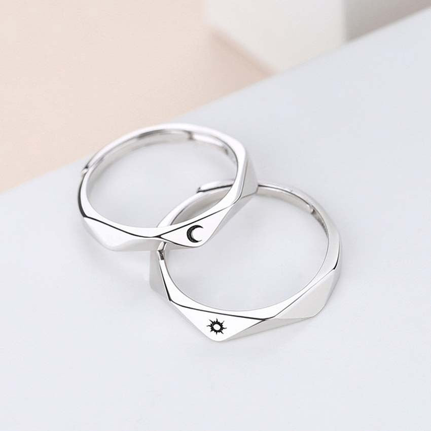 Morning & Dusk Silver Ring