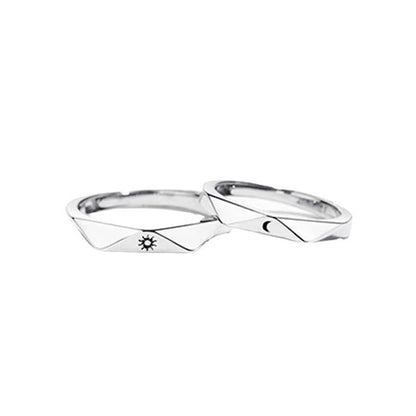 Morning & Dusk Silver Ring
