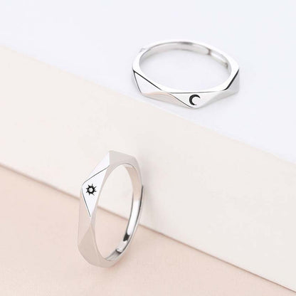Morning & Dusk Silver Ring