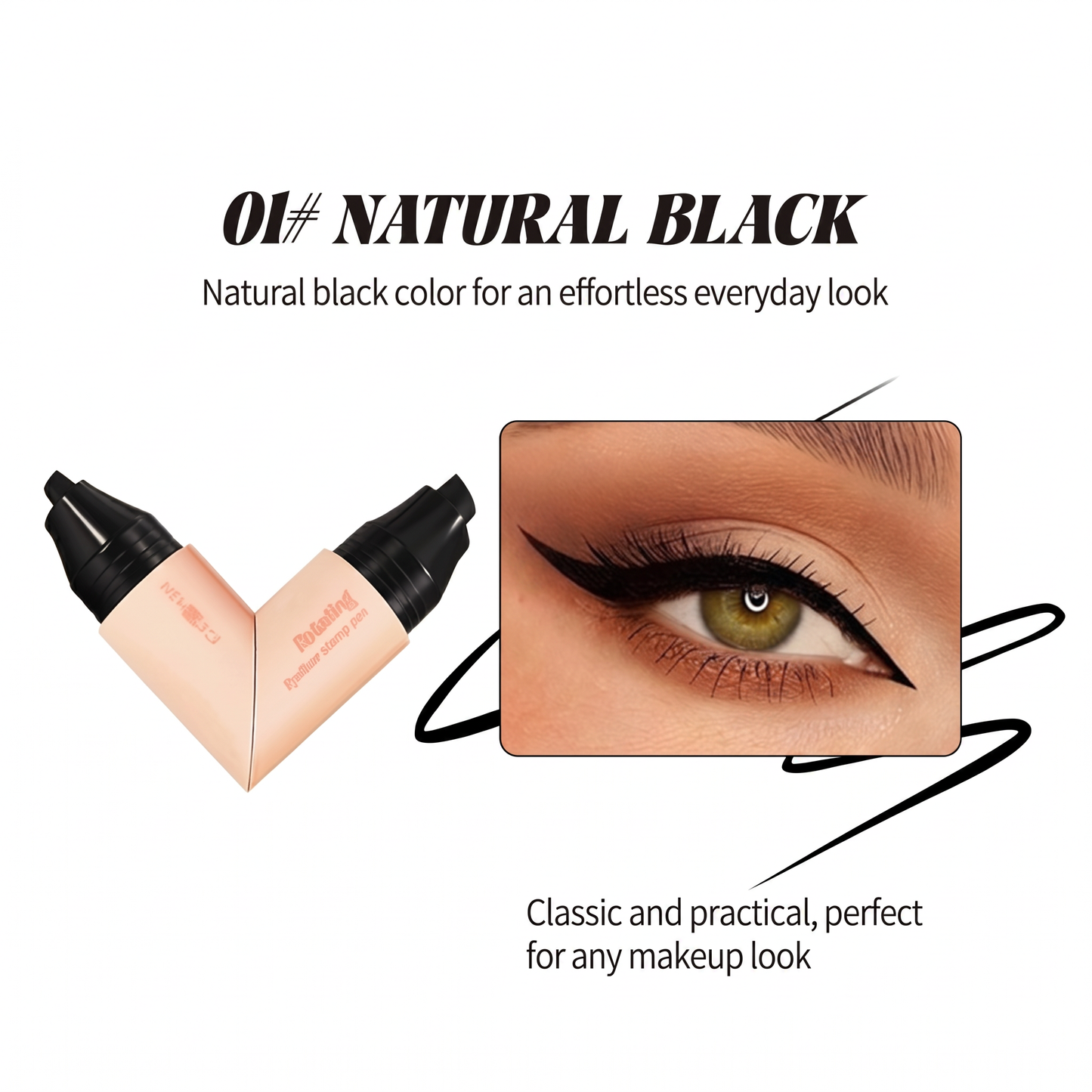 Eyeliner Stamp - 01 Natural Black