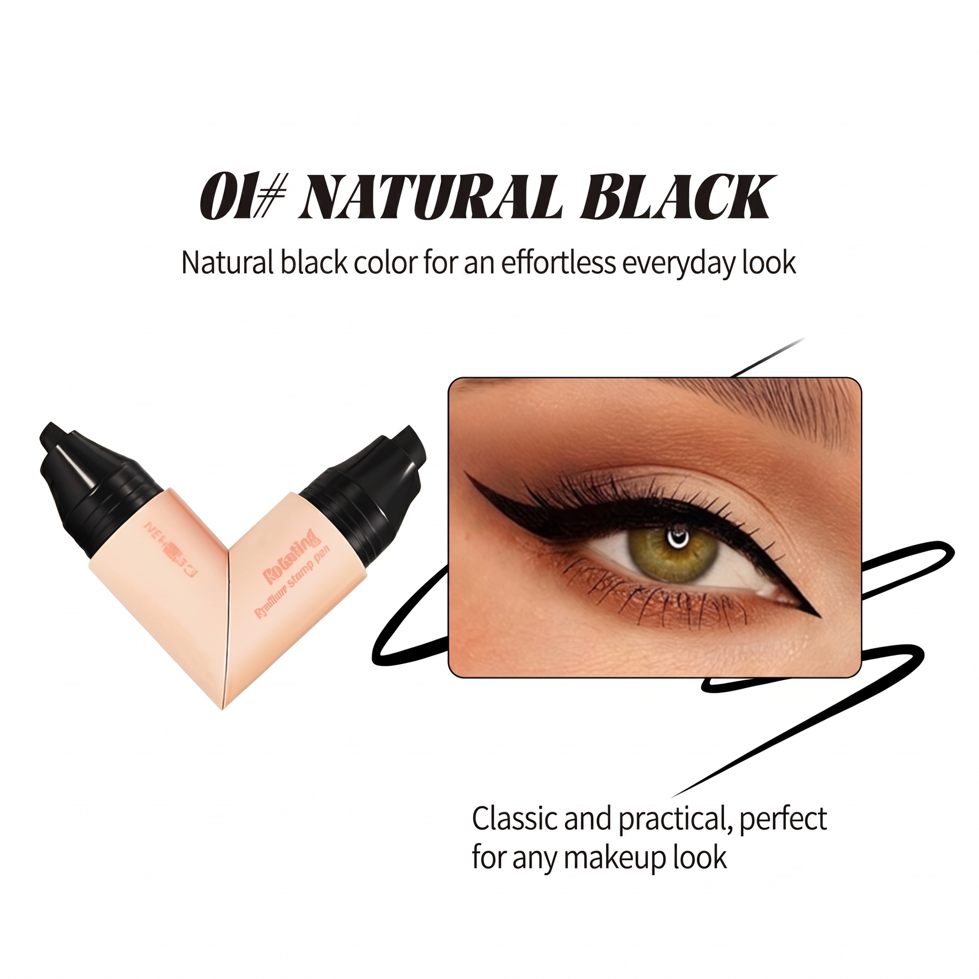 Eyeliner Stamp - 01 Natural Black
